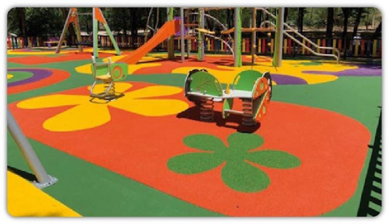 SUELOS DE CAUCHO PARA PARQUES INFANTILES