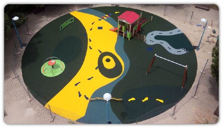 SUELOS DE CAUCHO PARA PARQUES INFANTILES