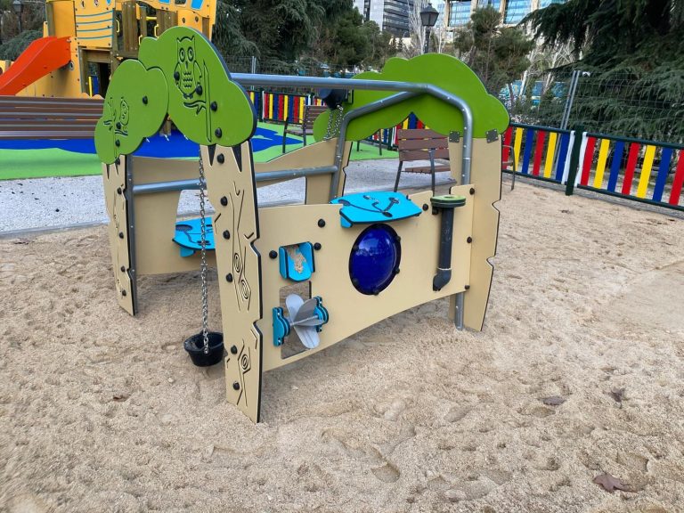 Casita para parques infantiles