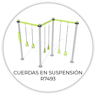 PESAS RUSAS Y CUERDAS EN SUSPENSIÓN TRX