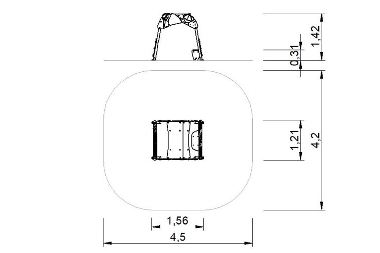 Casita para parques infantiles