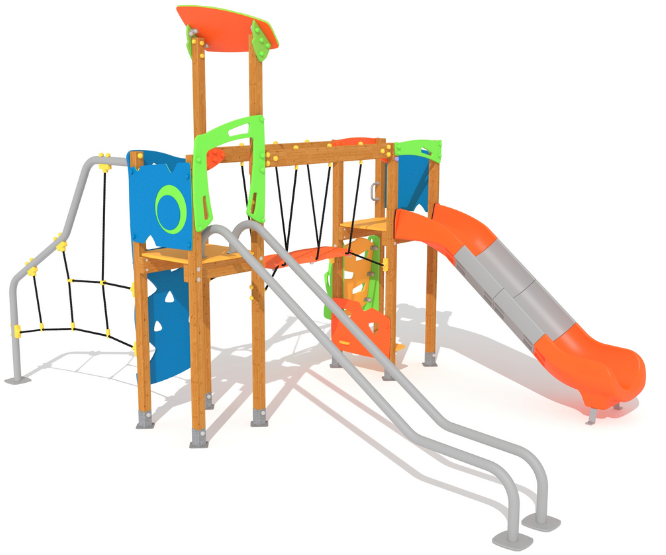 Multijuego para parques infantiles