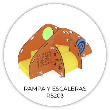 RAMPAS Y ESCALERAS PARA PARQUES INFANTILES