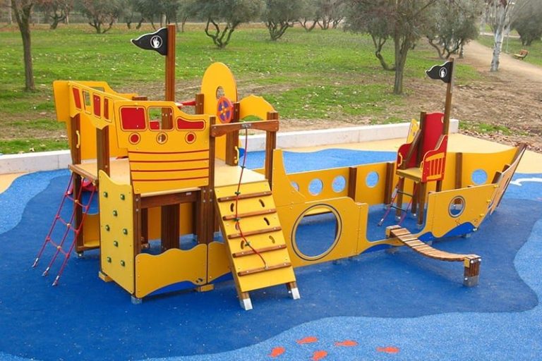 MULTIJUEGO BARCO PARA PARQUES INFANTILES