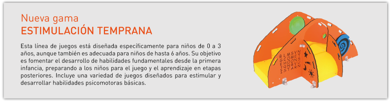 PARQUES INTANTILES DE 0 A 3 AÑOS