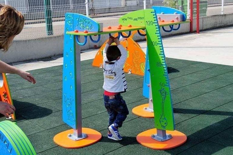 Braquiador para parques infantiles