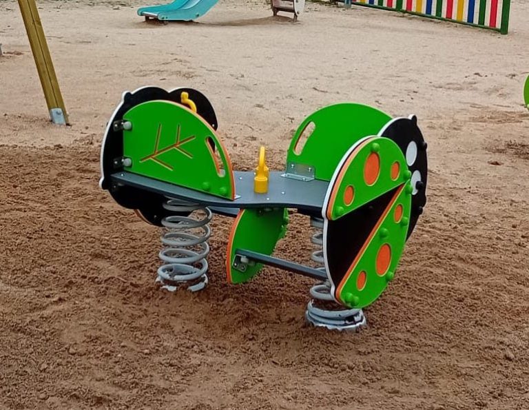 BALANCÍN MUELLE PARA PARQUES INFANTILES