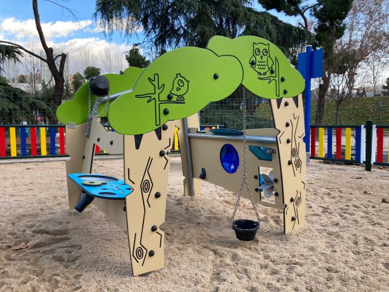 Casita para parques infantiles