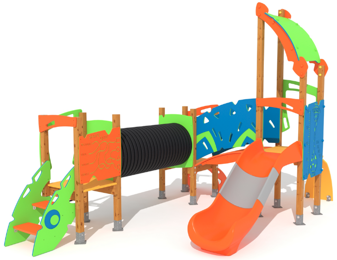 Multijuego para parques infantiles