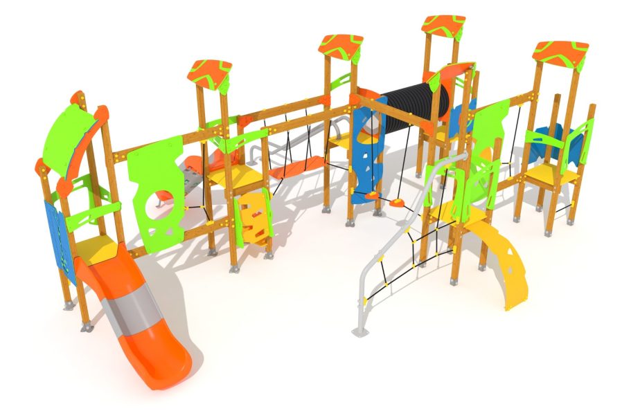 Multijuego para parques infantiles