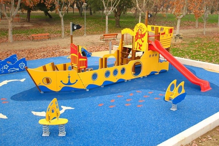 MULTIJUEGO BARCO PARA PARQUES INFANTILES