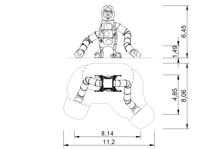 MULTIJUEGO PARA PARQUES INFANTILES